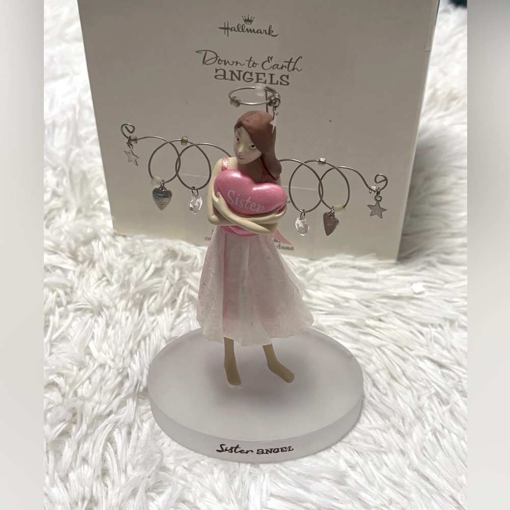 Hallmark Down to Earth Angels Sister Figurine